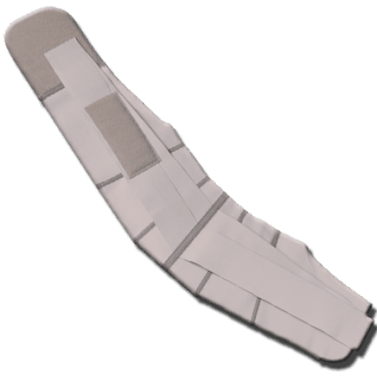 Criss-Cross - Lumbar Support - WHITE
