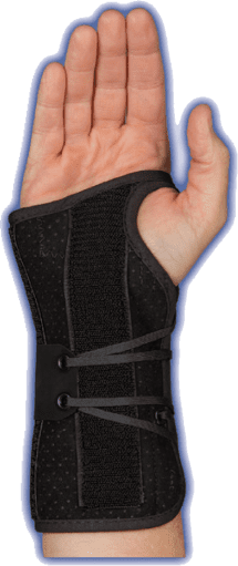 Wrist Lacer II - Wrist Support 8" Black Left